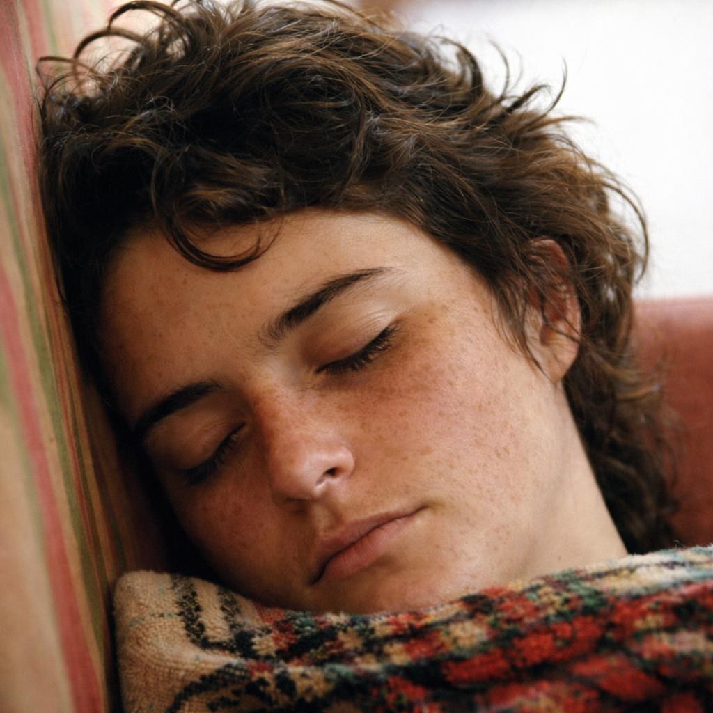 Photo of a woman dreaming