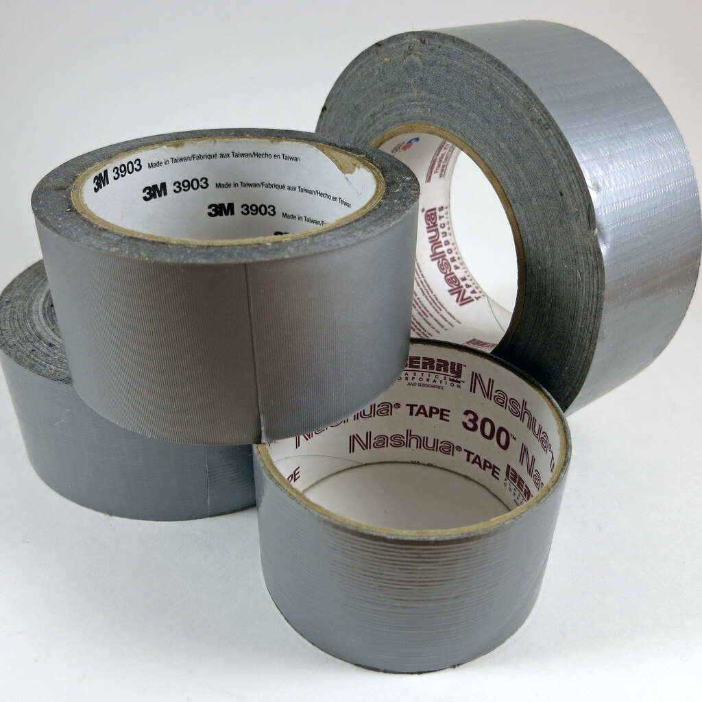 Photo of rolls of duct tape
