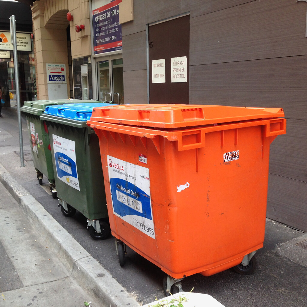 Photo of dumpsters