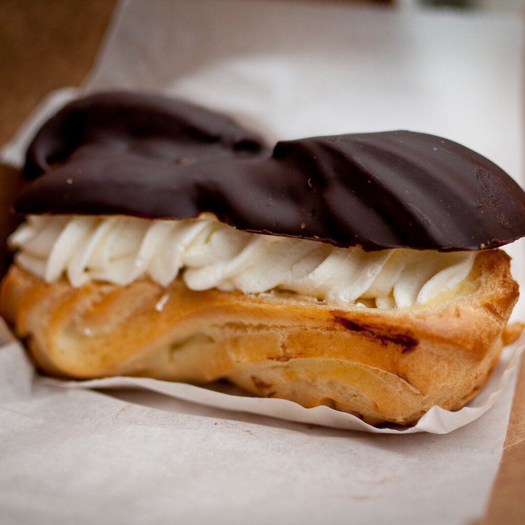 Photo of an eclair