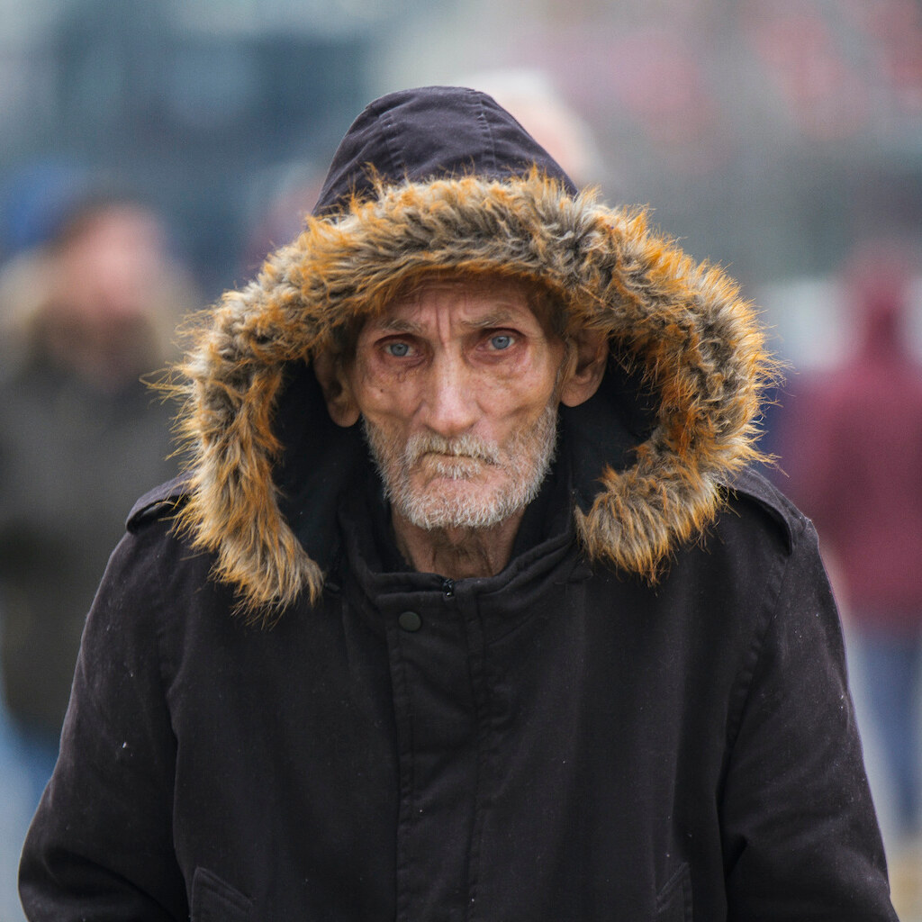 Photo of an elderly man