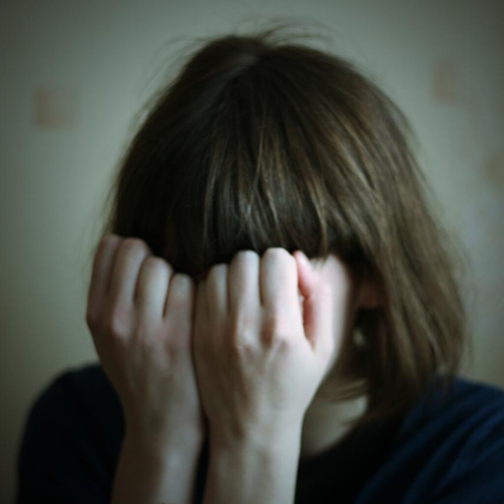 Photo of an emotional woman