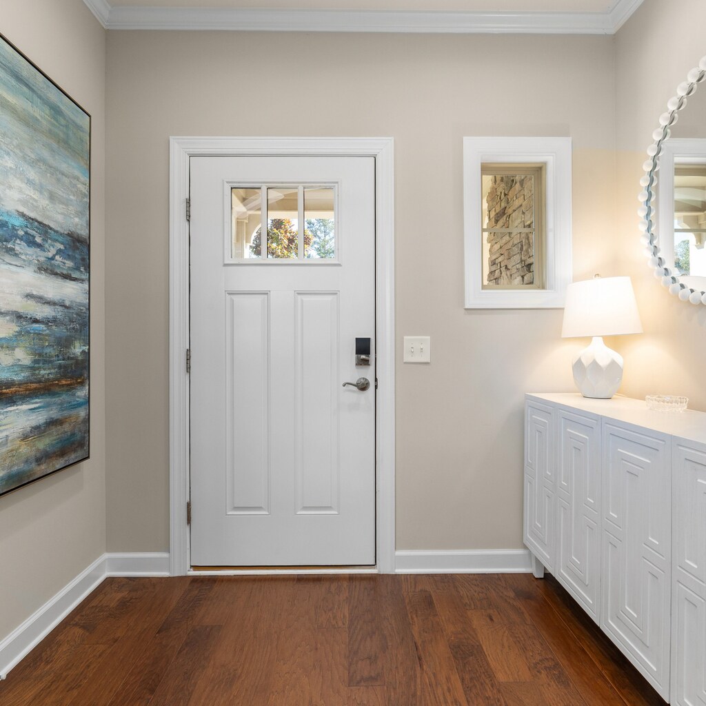 A photo of an entryway
