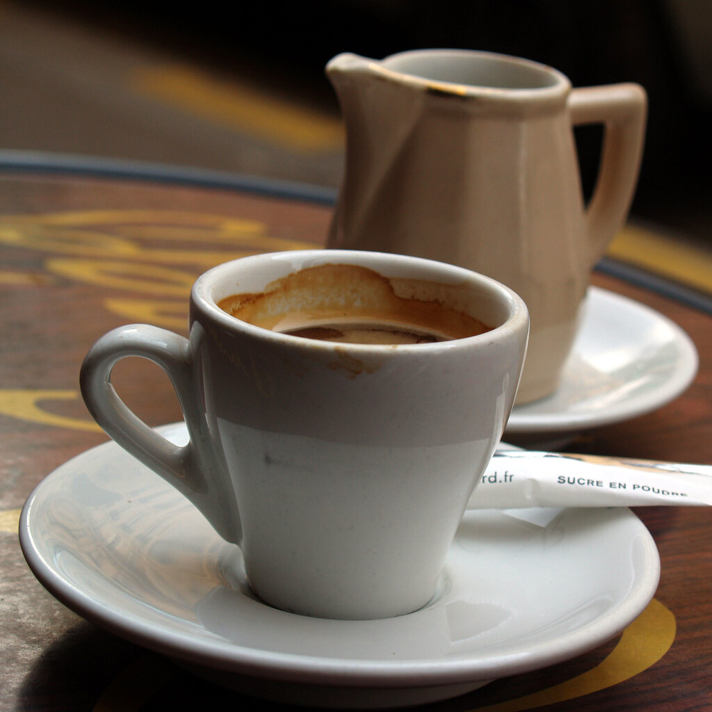 Photo of an espresso coffee