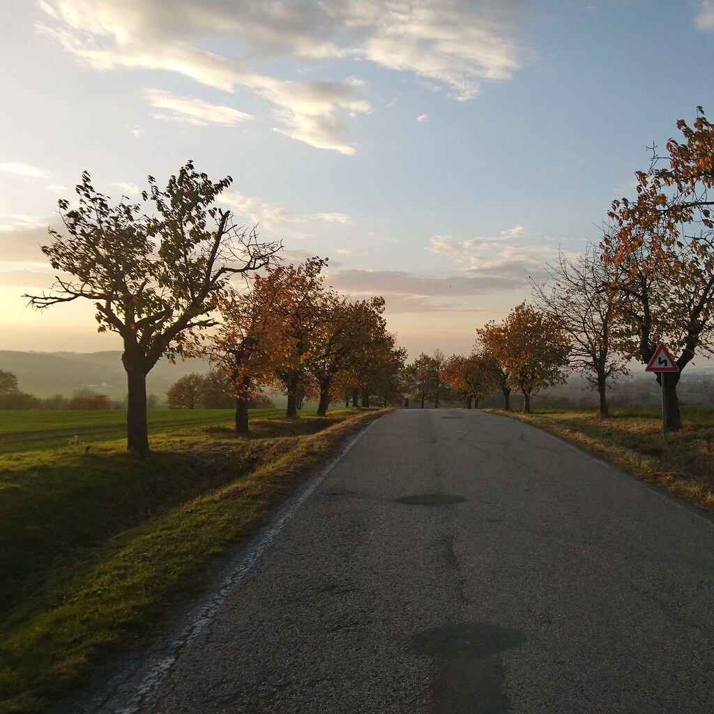 Photo of scenery in the evening