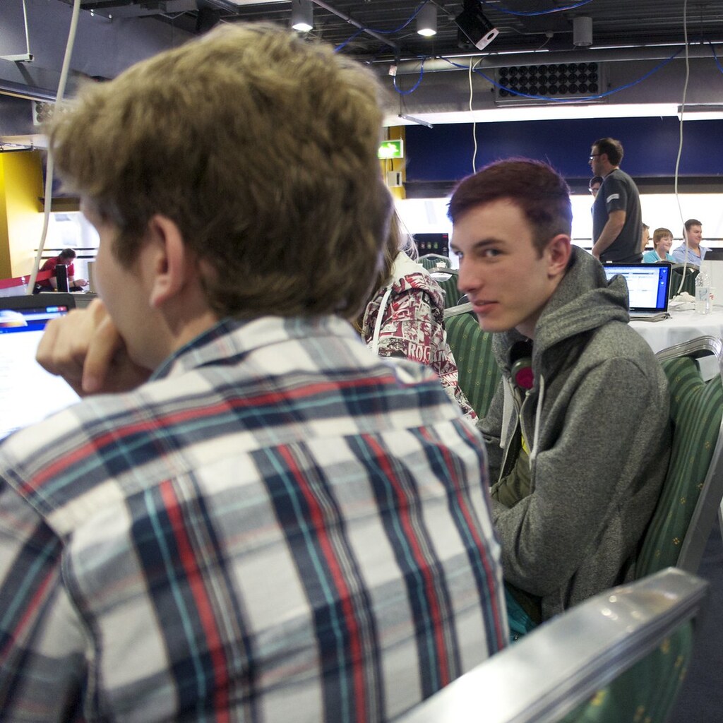 Photo of a man giving a furtive look