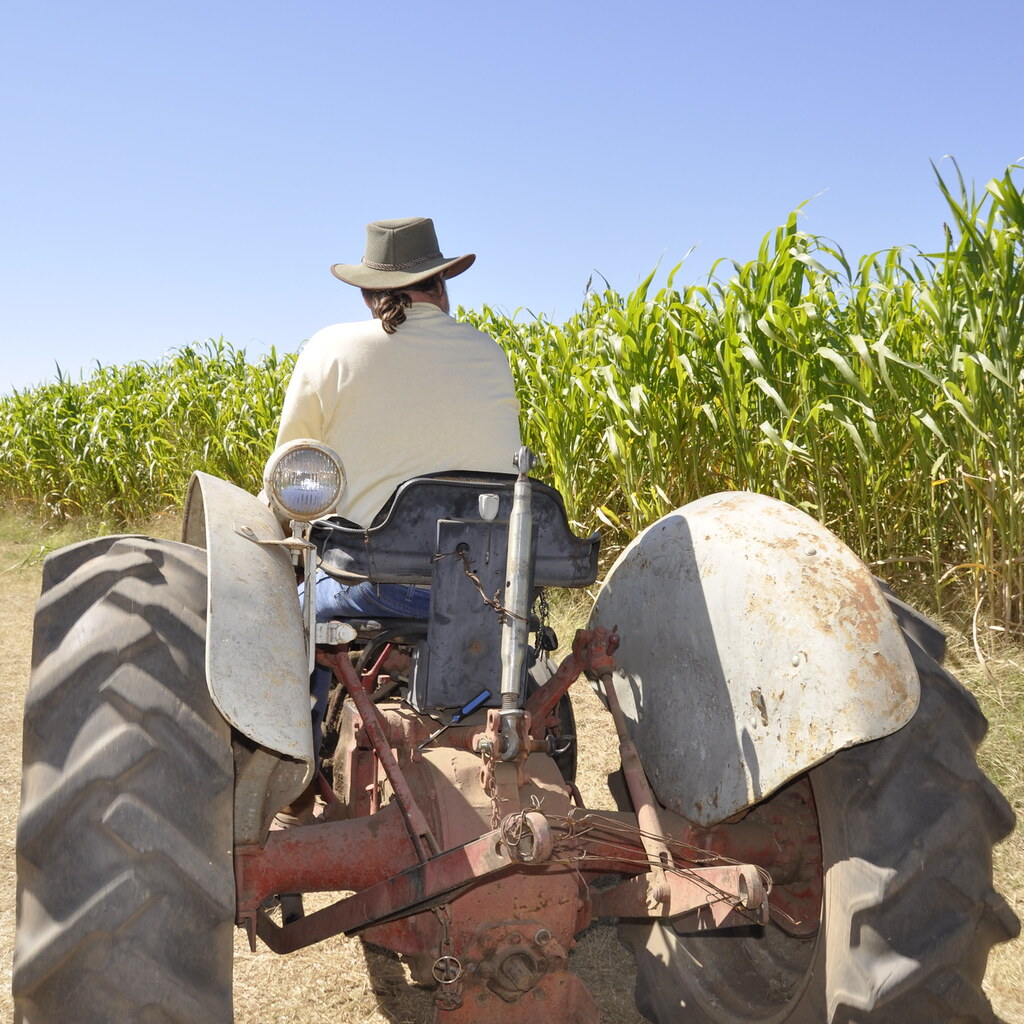 Photo of a farmer