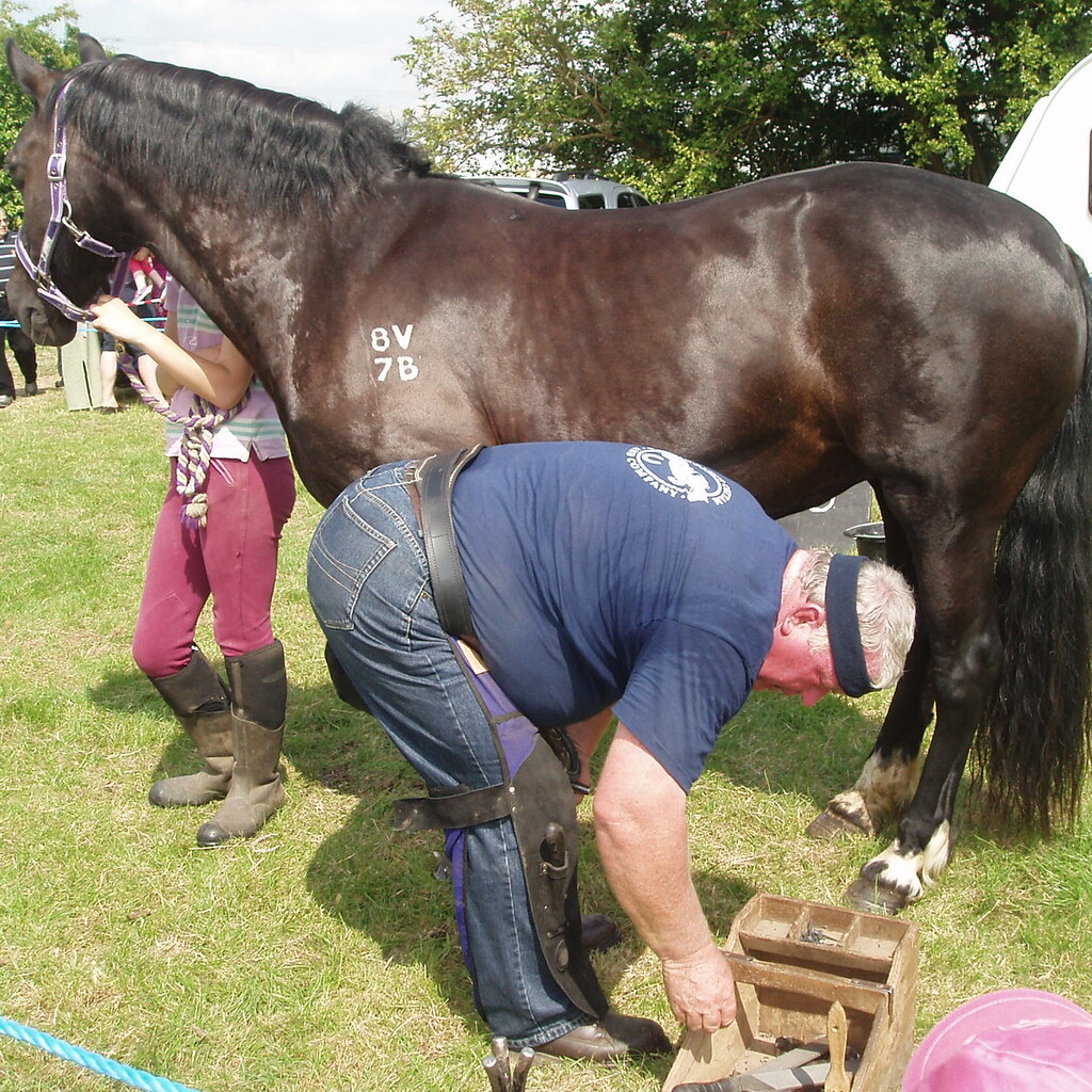 Photo of a farrier