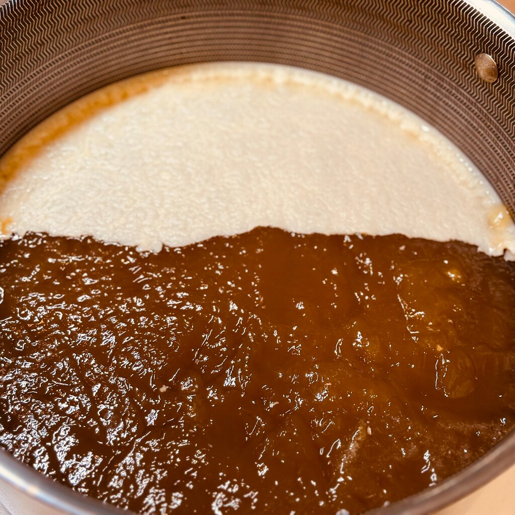 Photo of stock with a fat layer