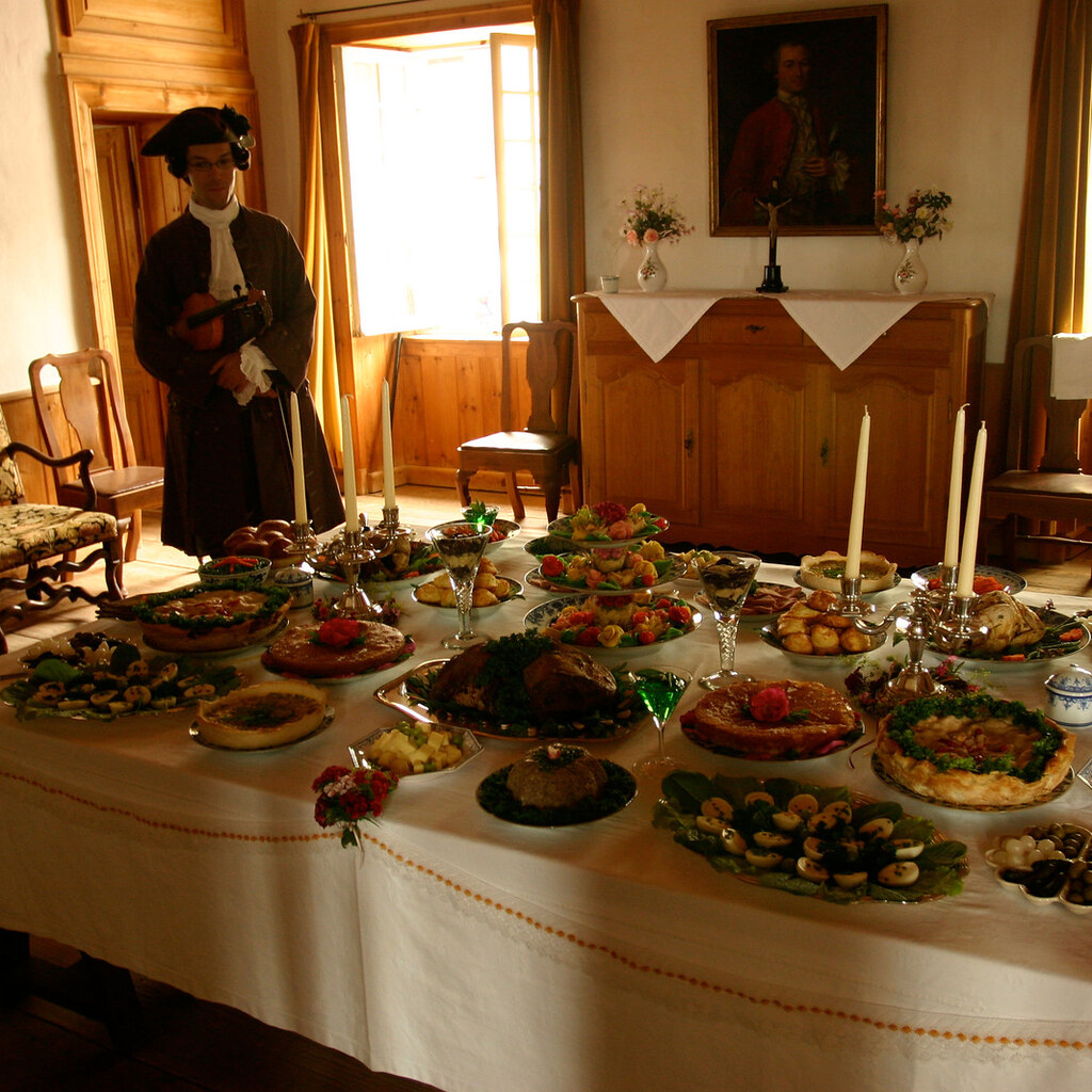 Photo of a feast