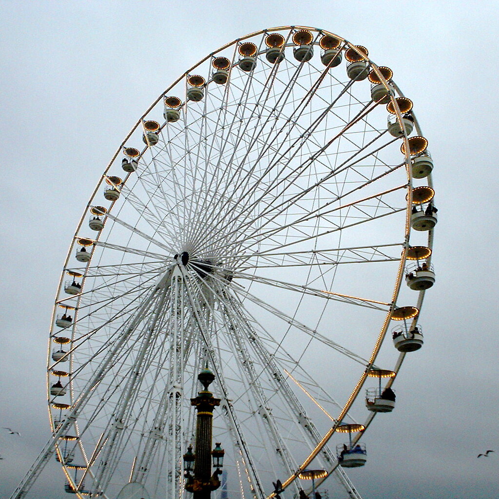 Photo of a ferris wheel
