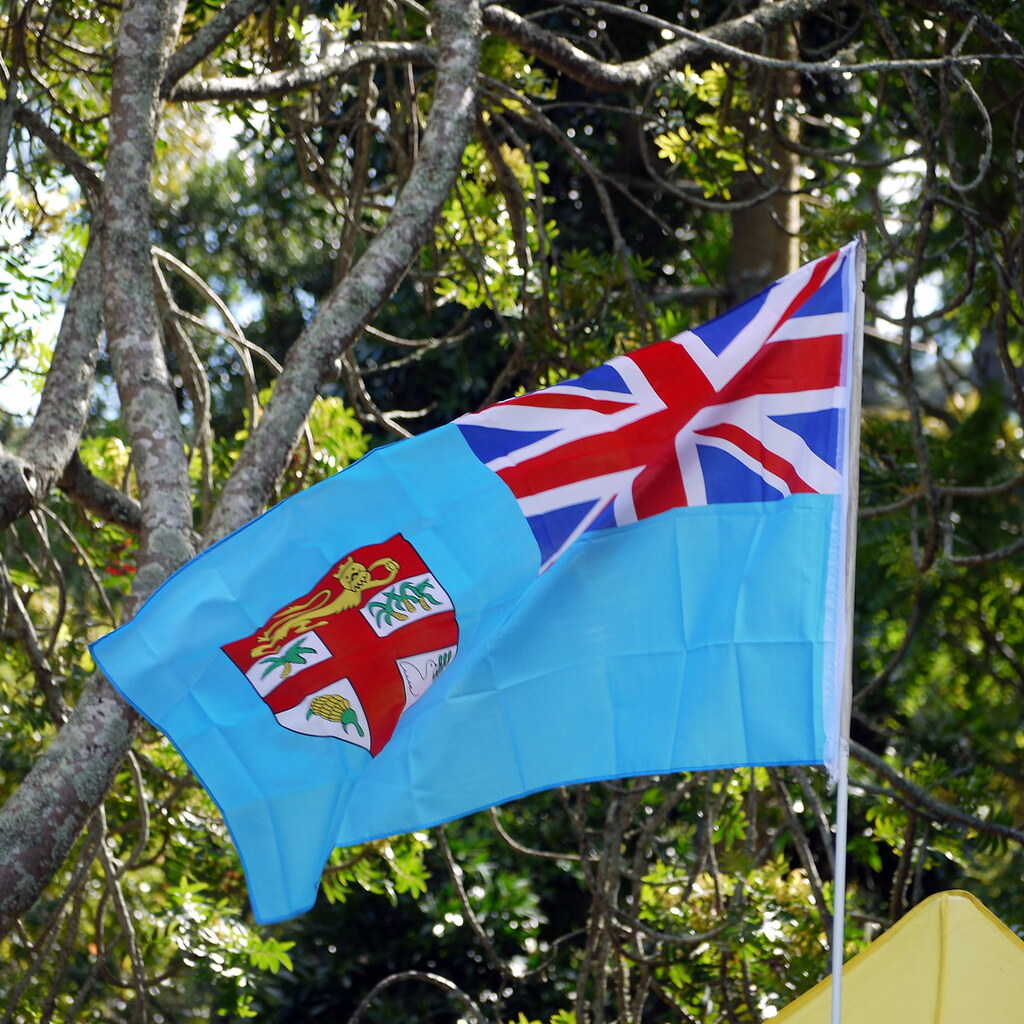Photo of the Fijian flag