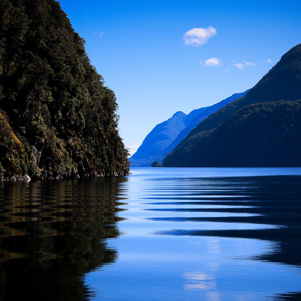 Photo of a fjord