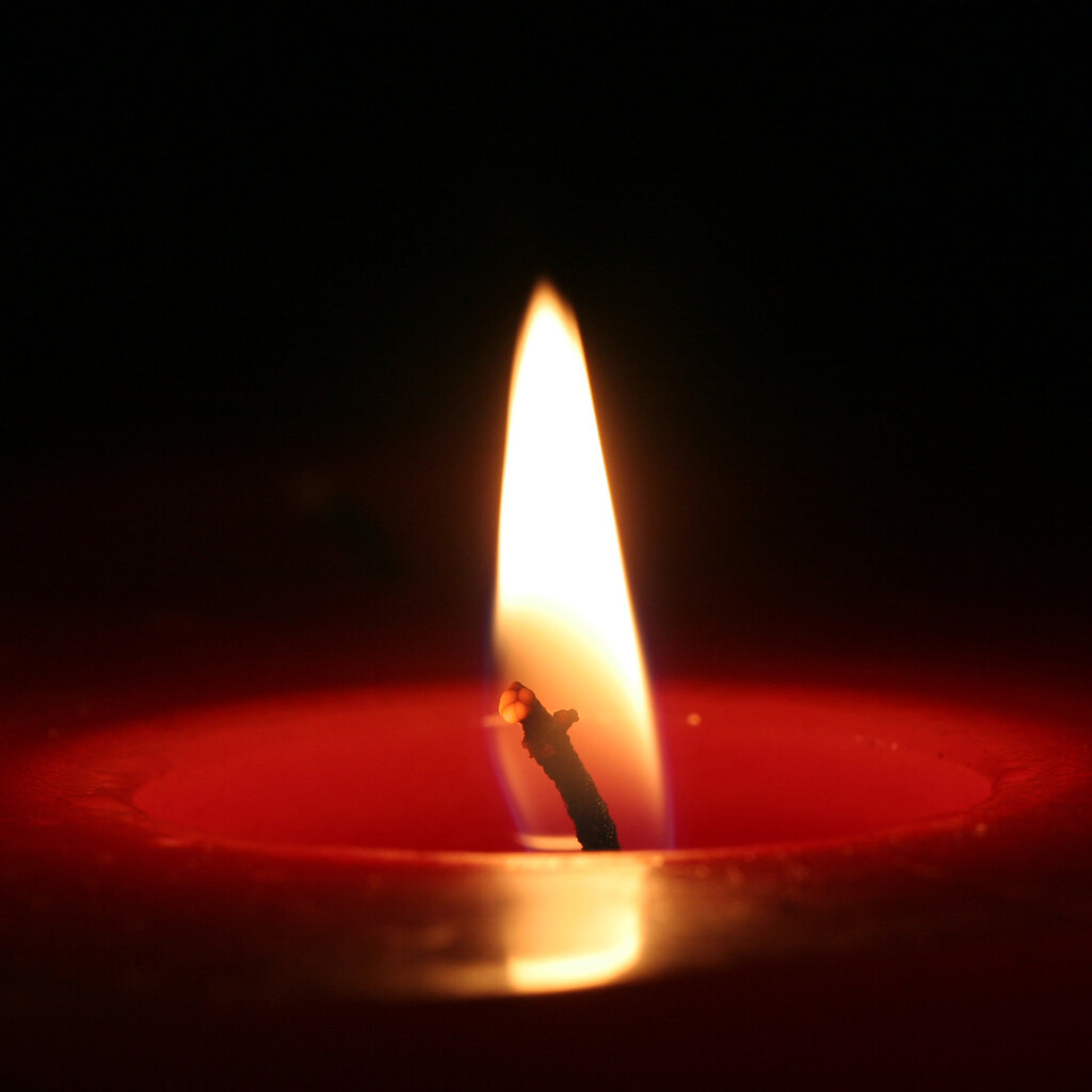 Photo of a flame