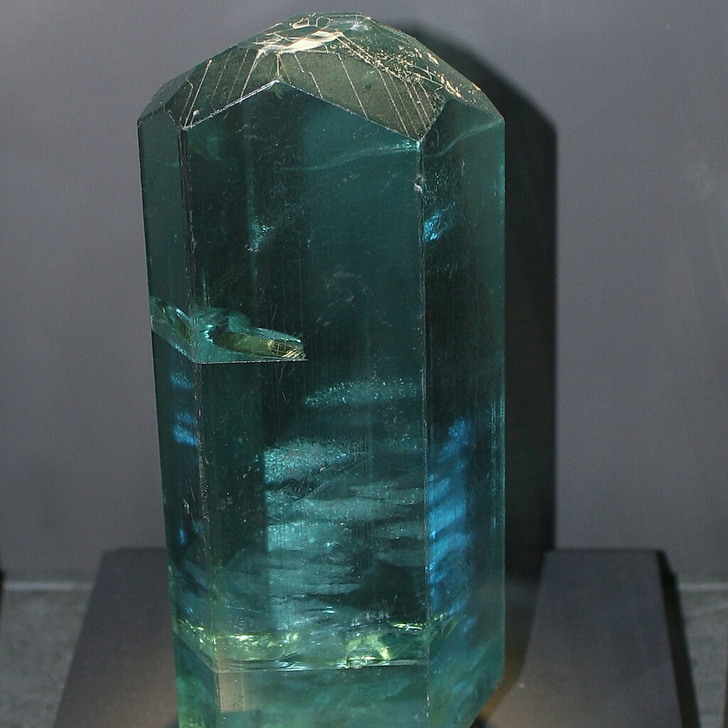 Photo of a flawed gemstone