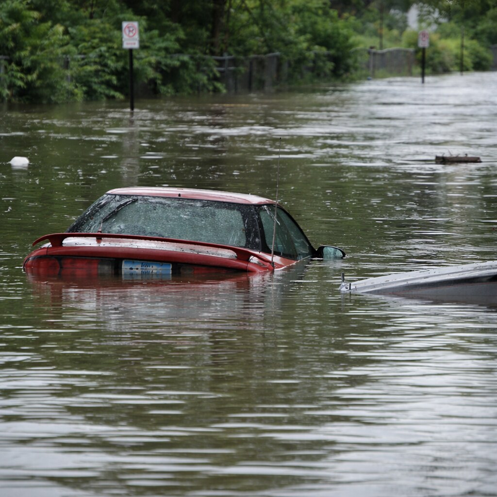 Photo of a flood