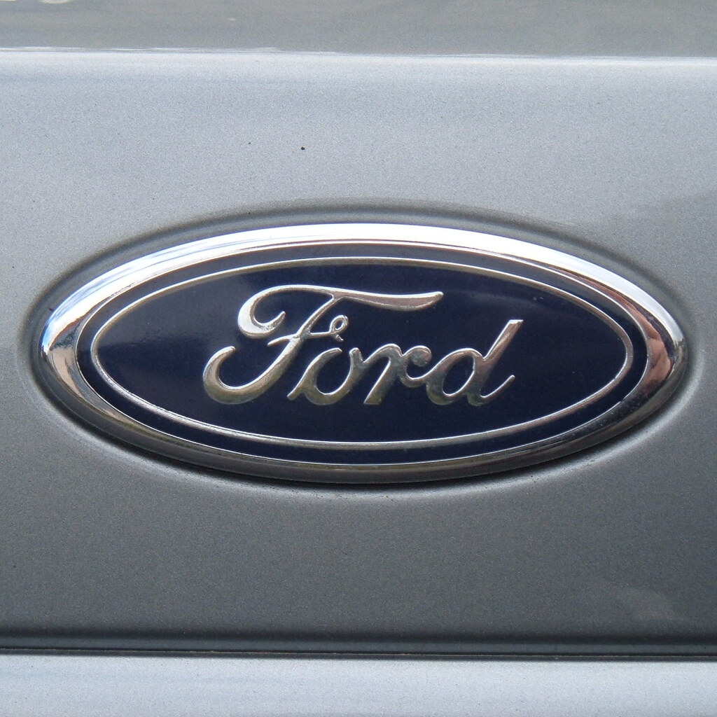 Photo of a ford badge