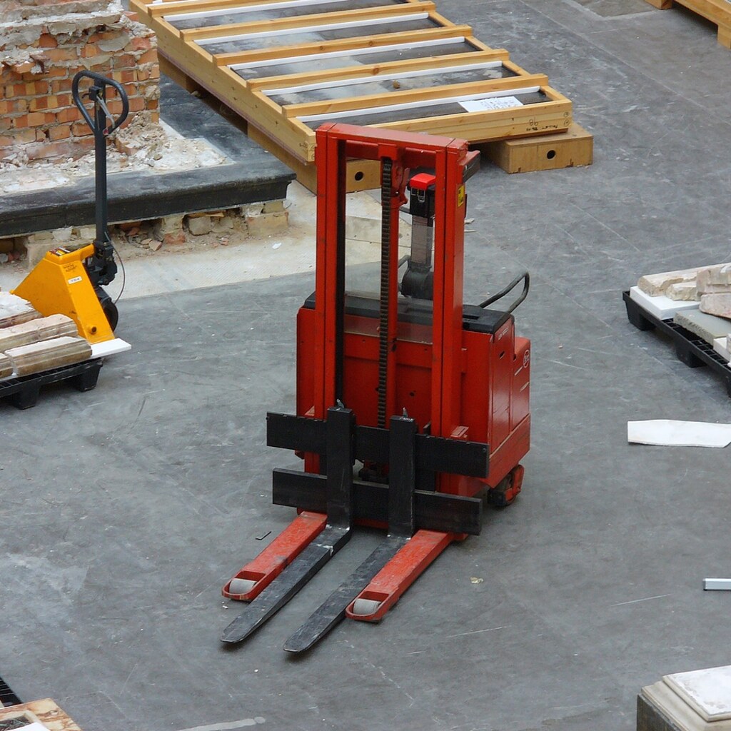 Photo of a forklift