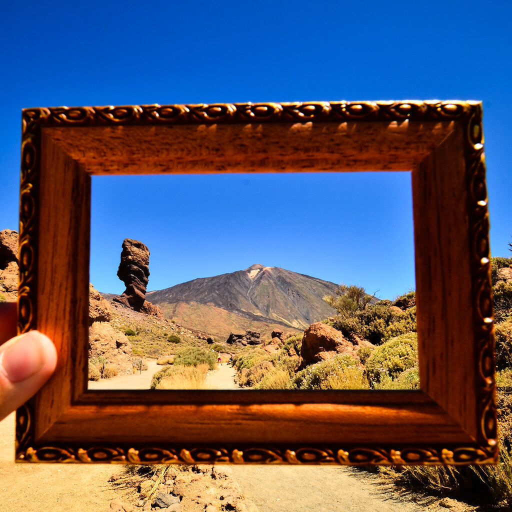 Photo of a picture frame