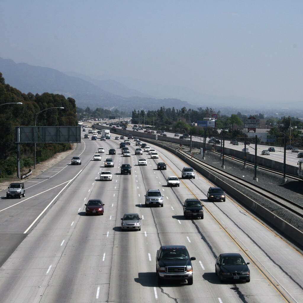 Photo of a freeway