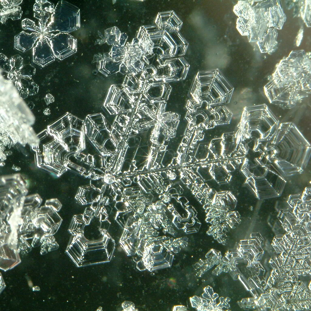 Photo of ice crystals