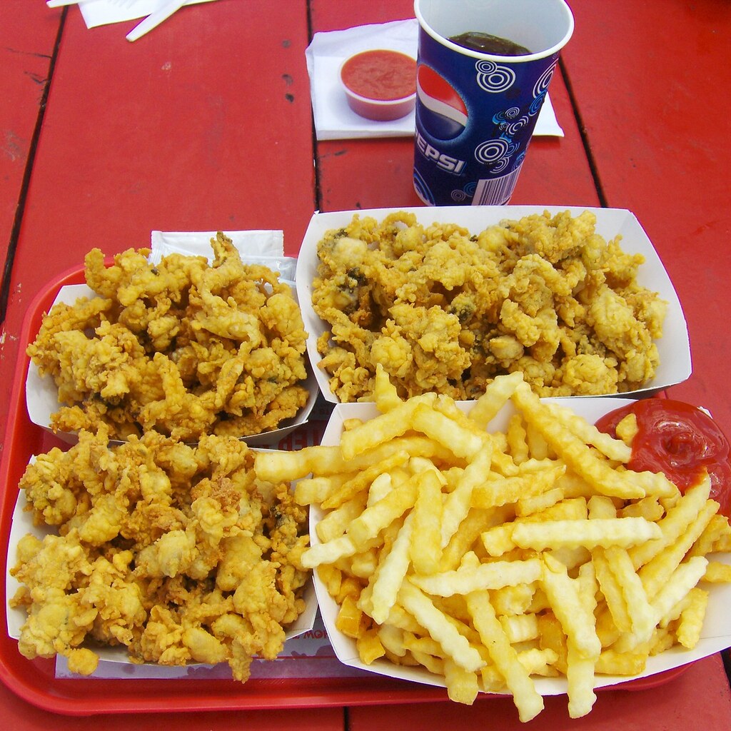 Fried food.