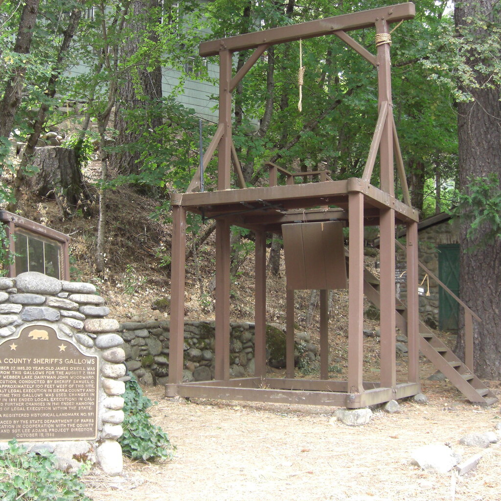 Photo of a gallows