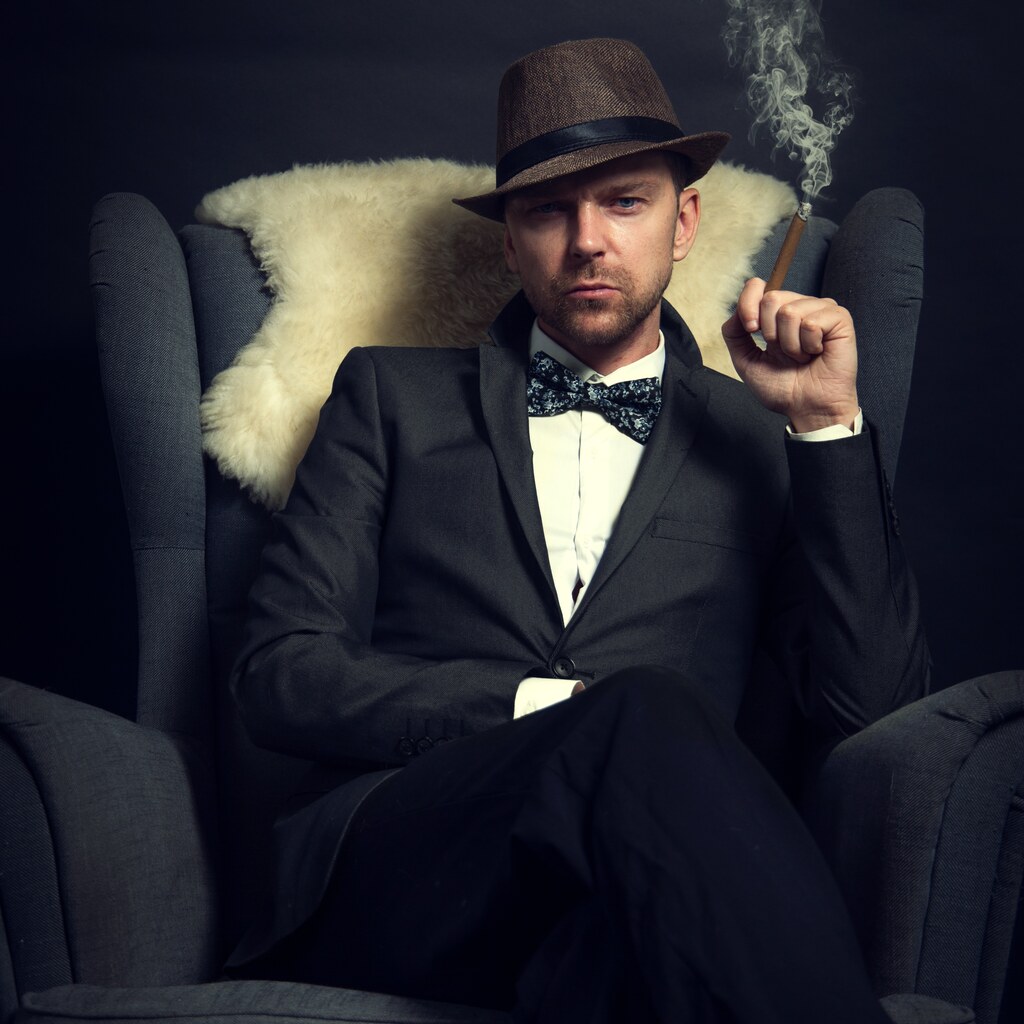 Photo of a gangster