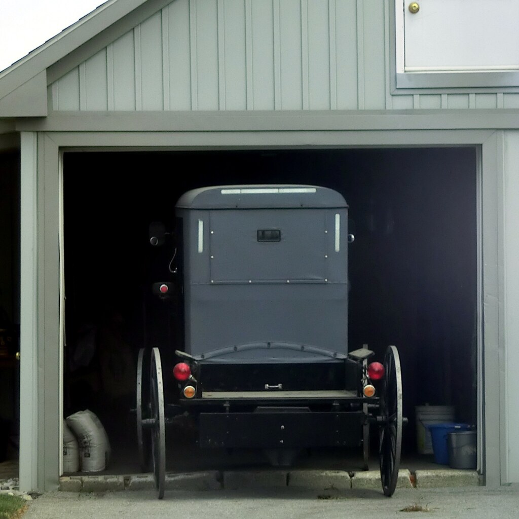 Photo of a garage