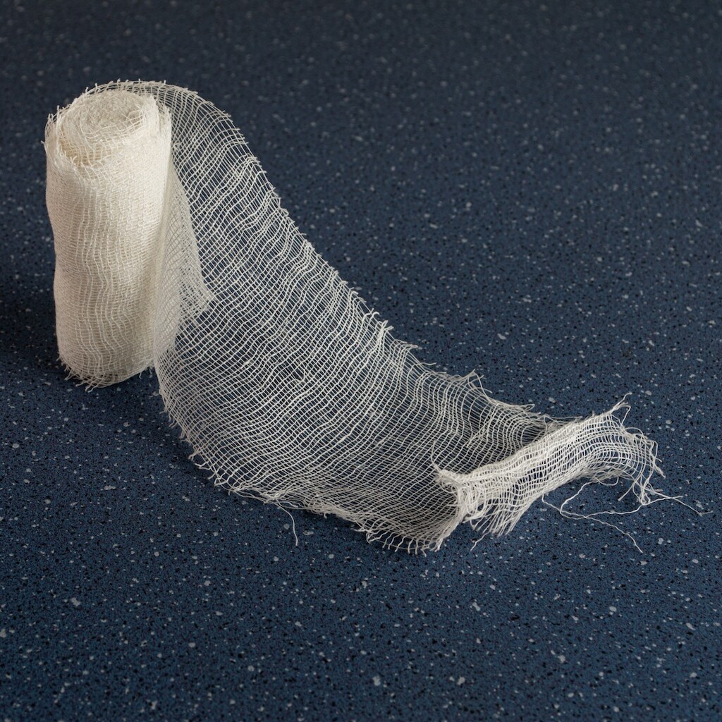 Photo of gauze bandages