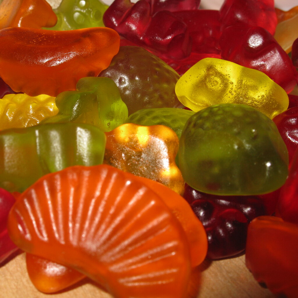 Photo of gelatin lollies