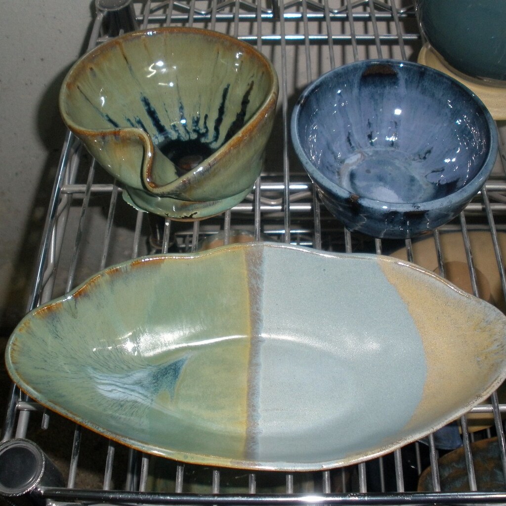 Photo of glazed pots