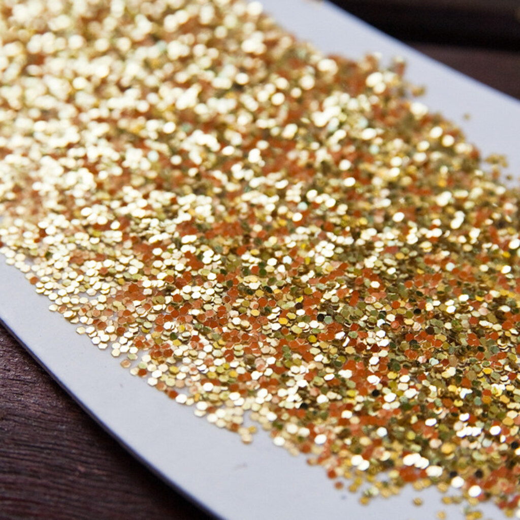 Photo of gold glitter