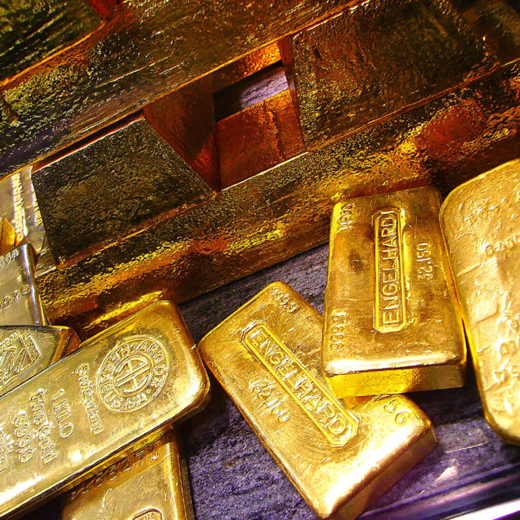 Photo of gold bars