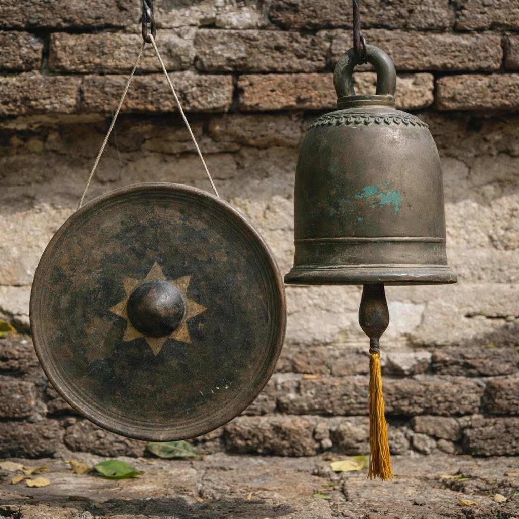 Photo of a gong