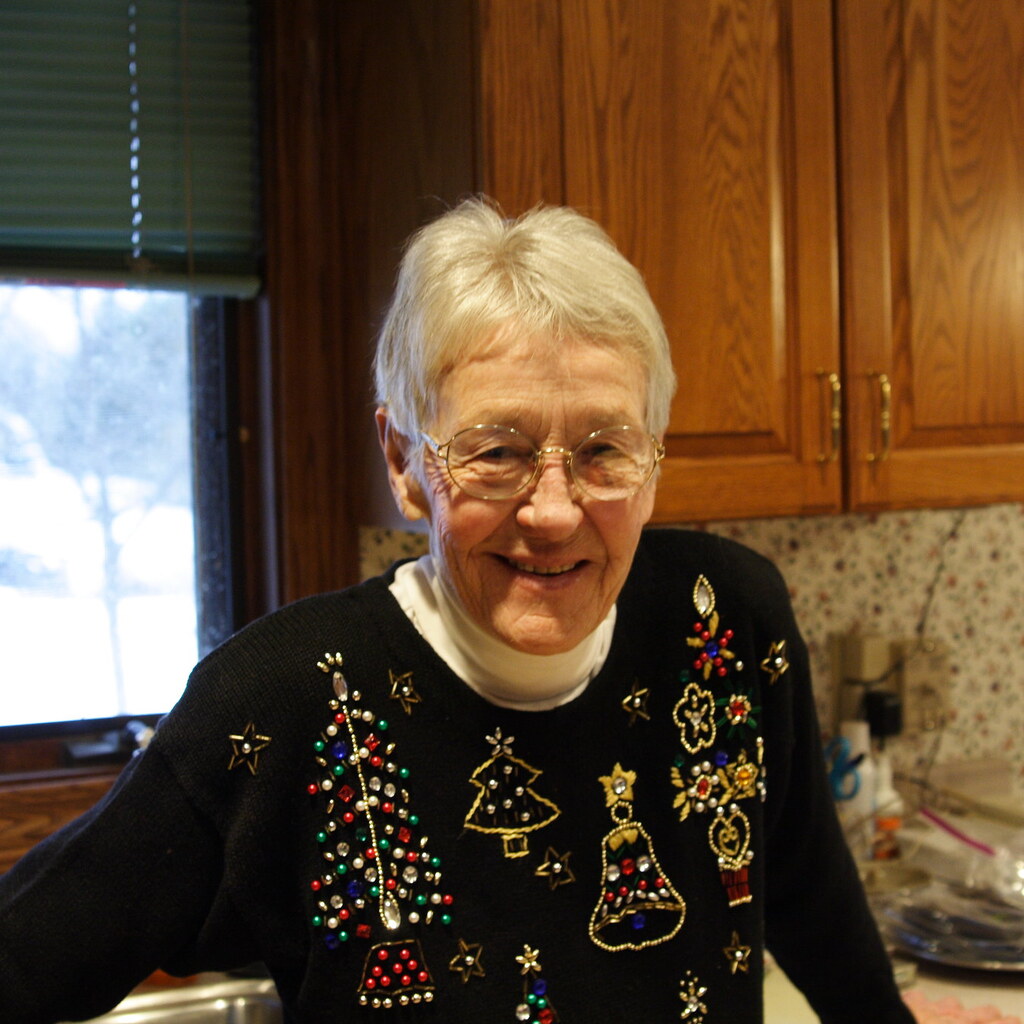 Photo of a grandmother.