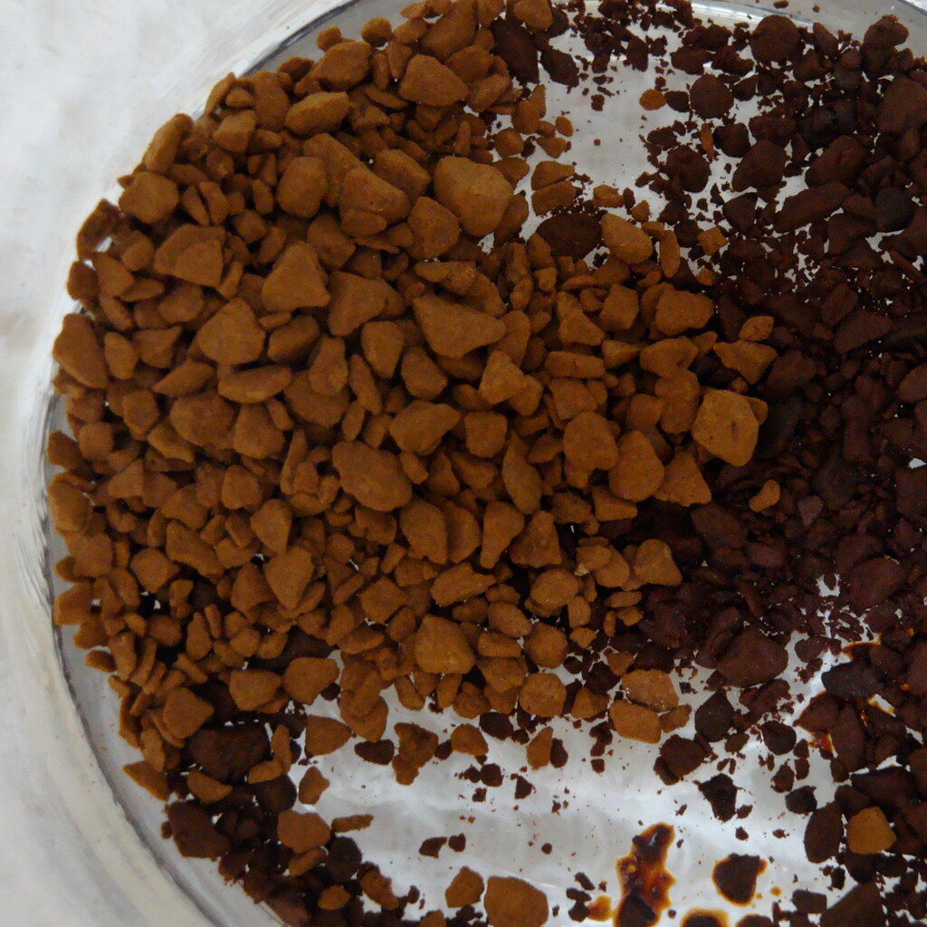 Photo of coffee granules