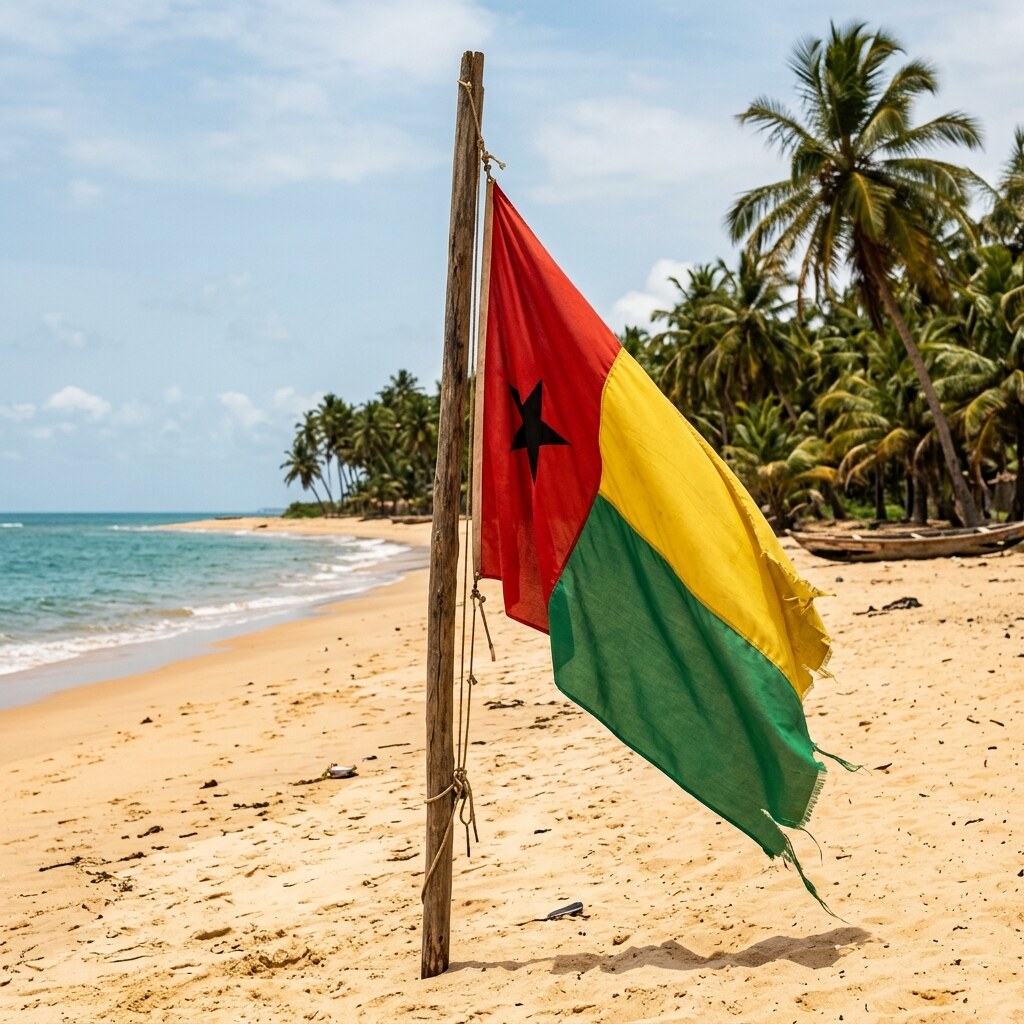 Generated image of the Guinea Bissau flag
