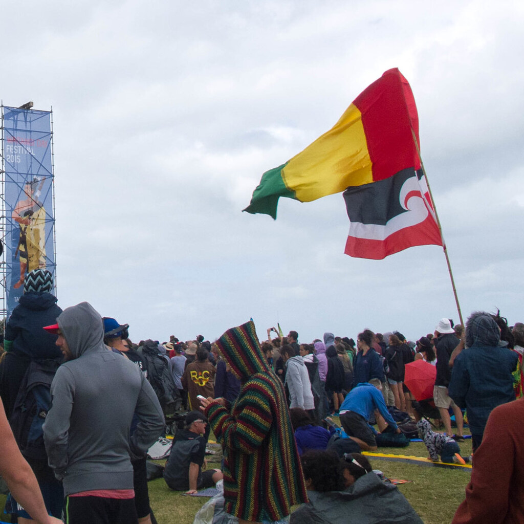 Photo of the Guinea flag