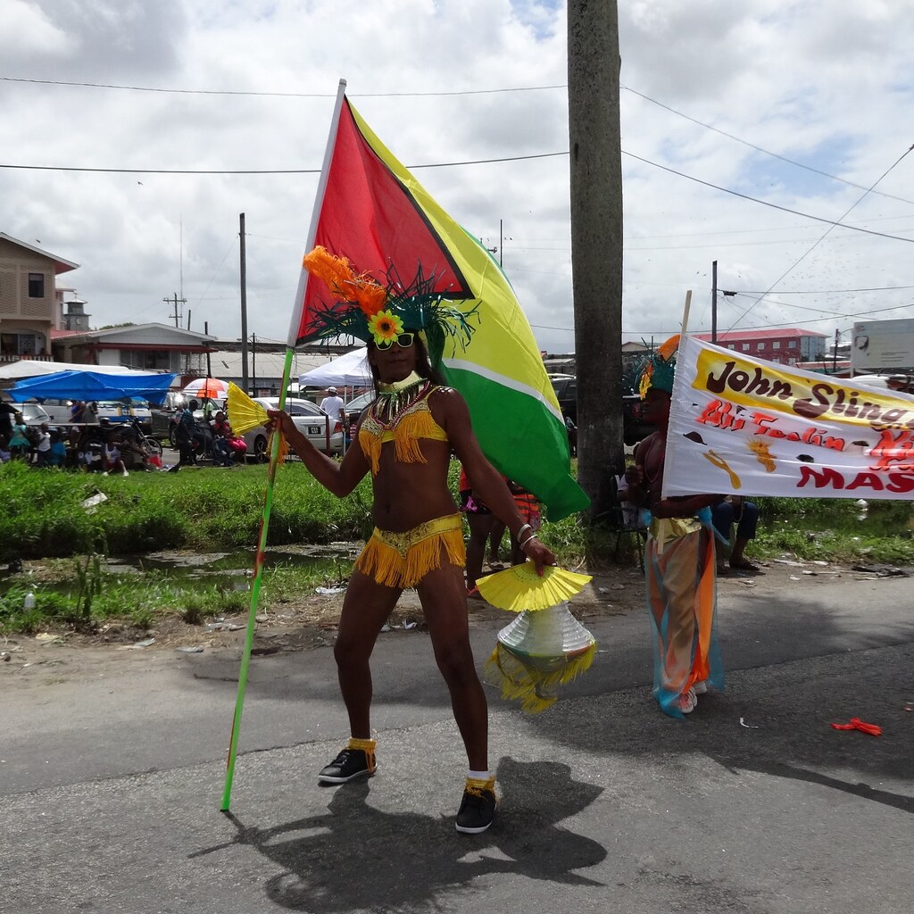Photo of the Guyana flag