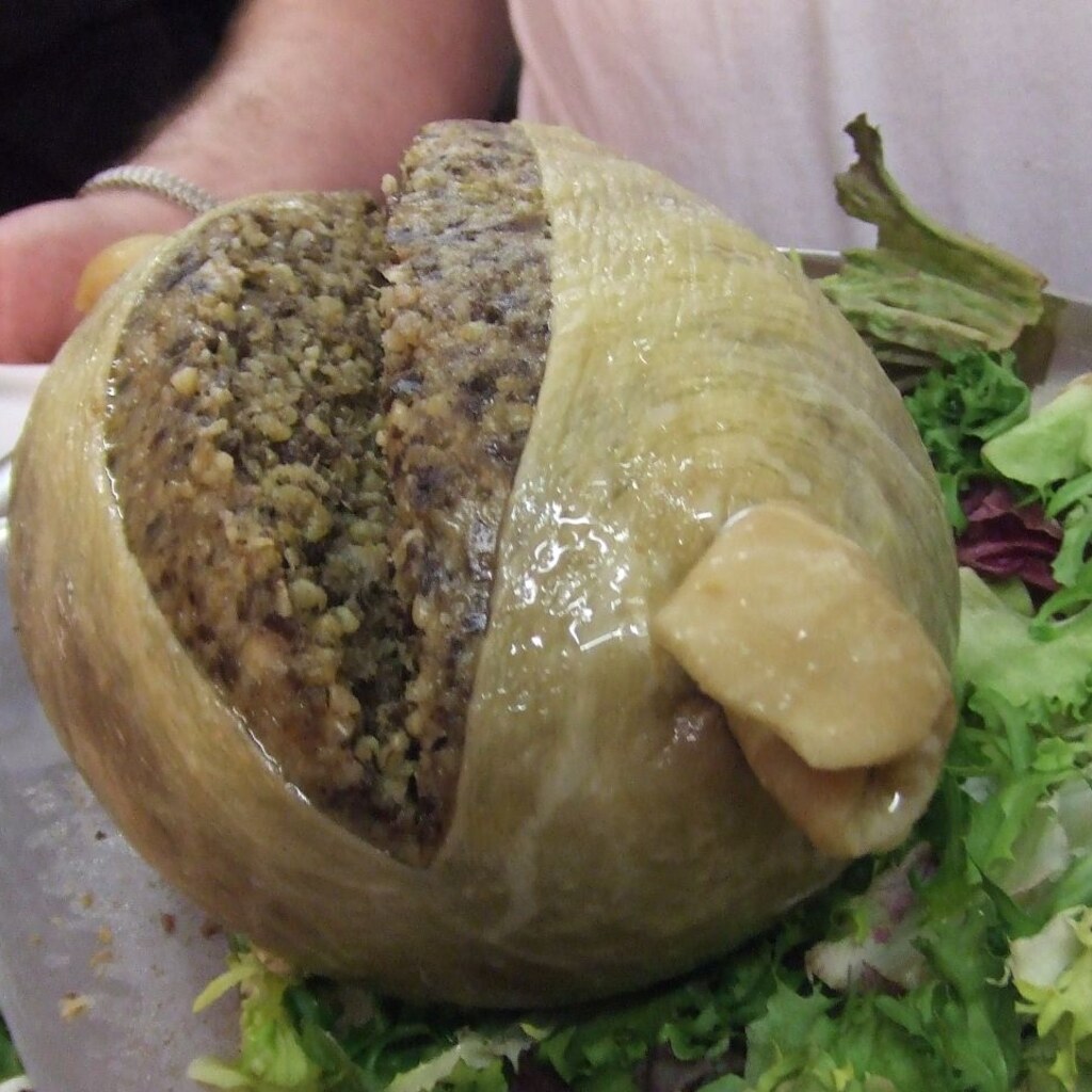 Photo of a haggis