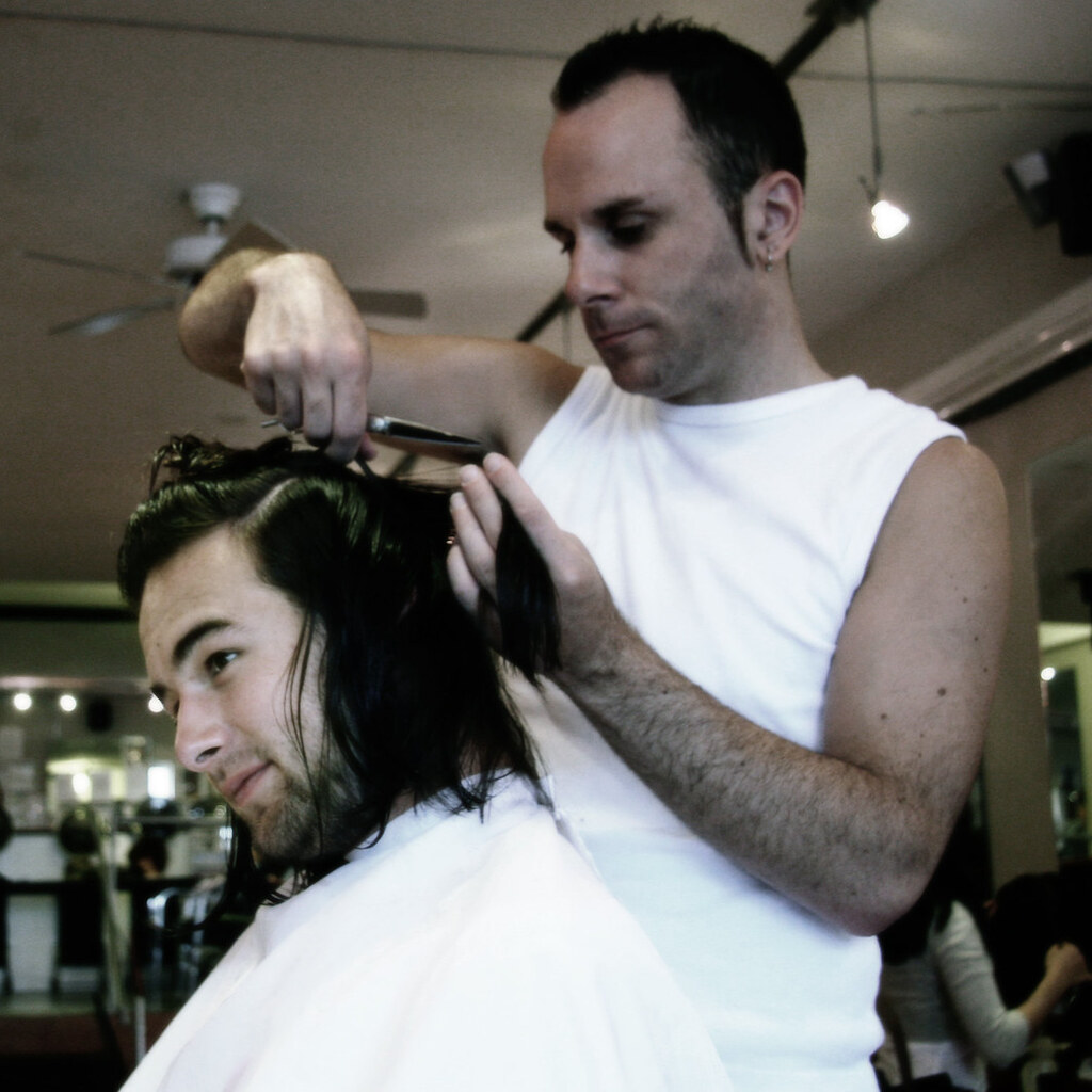 Photo of a hairdresser