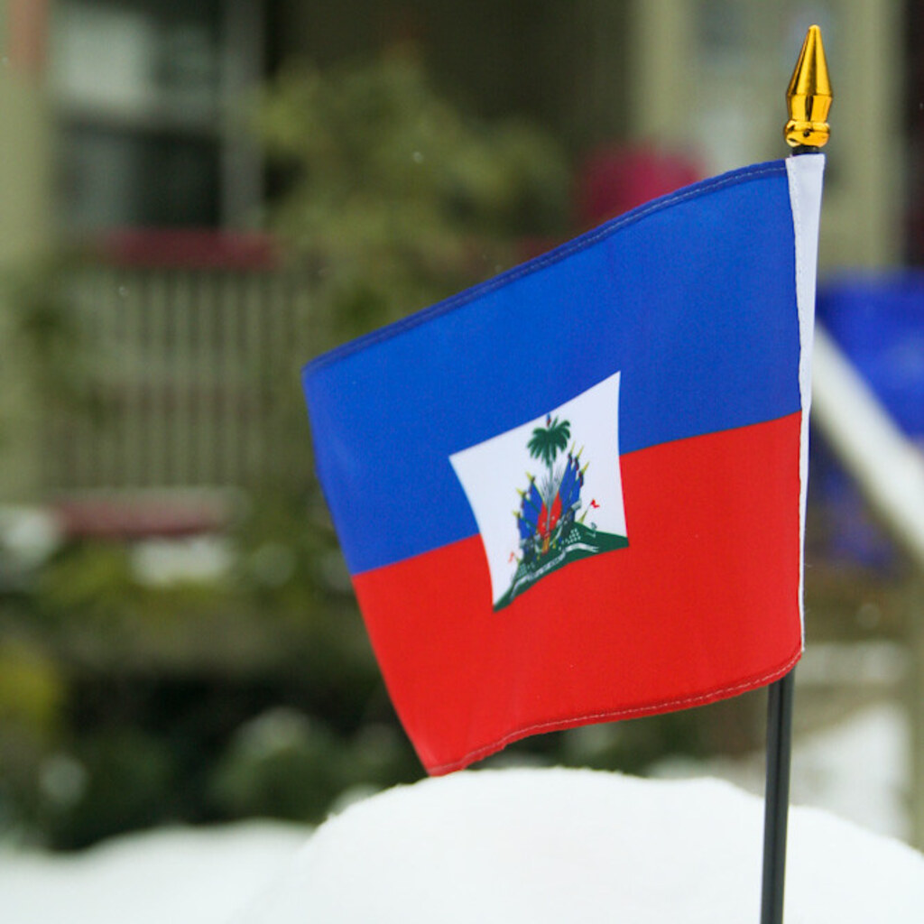 Photo of the Haiti flag