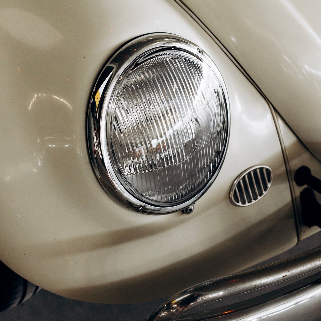 A photo of headlight