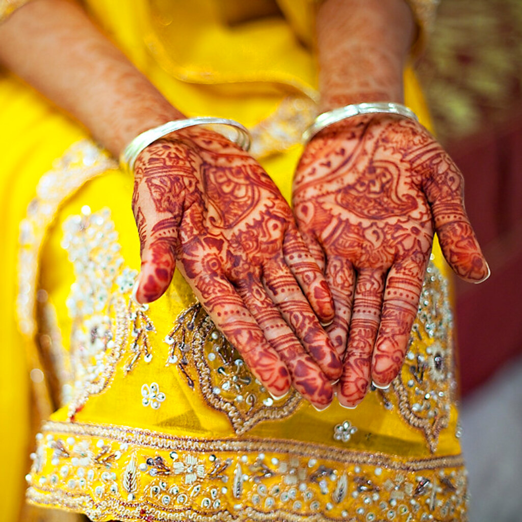 Photo of henna tattoos