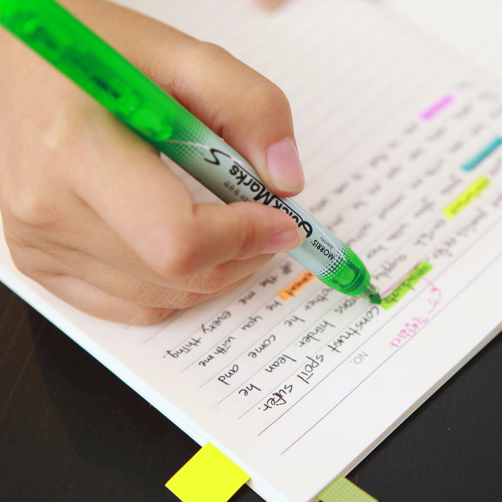 Photo of a highlighter