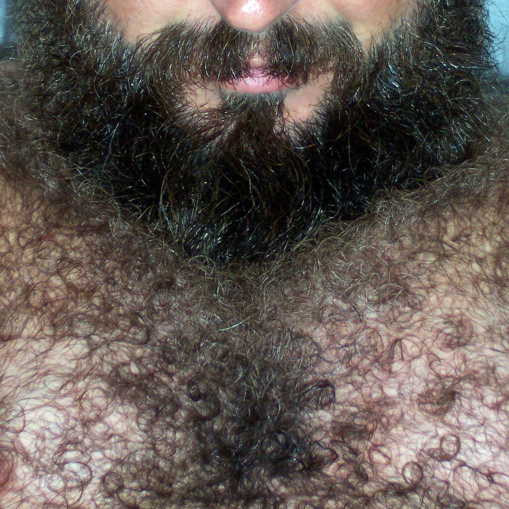 Photo of a hairy man.
