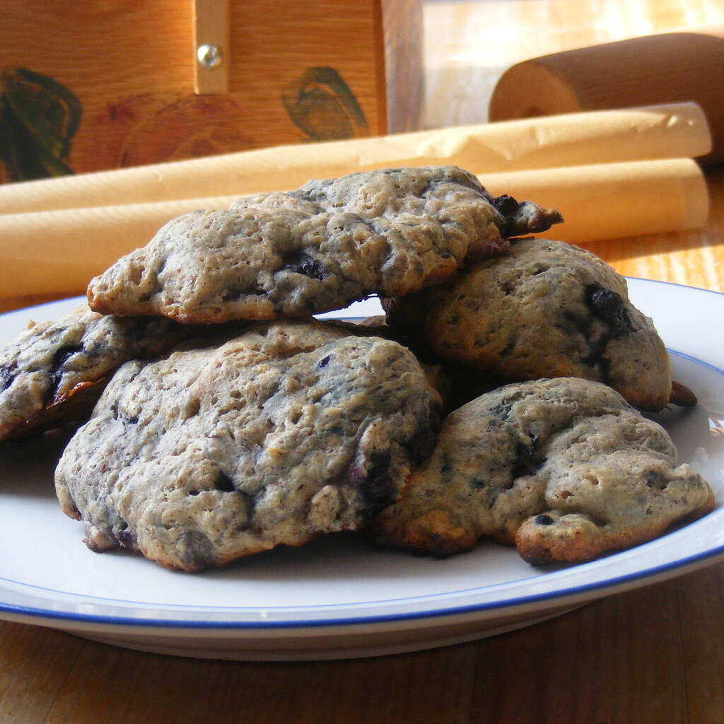 Photo of homemade berry scones