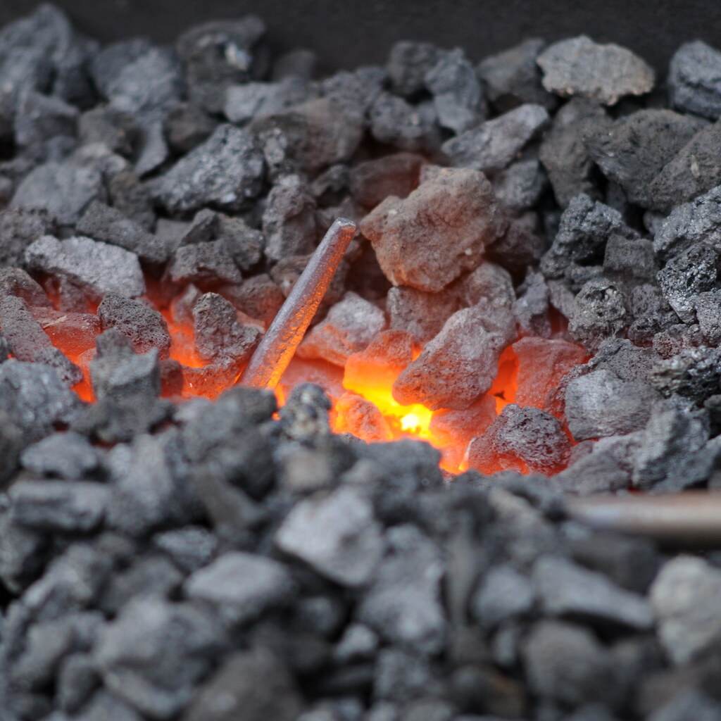 Photo of hot coals