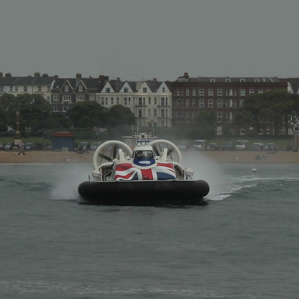 Photo of a hovercraft